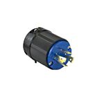 Techspan L15-20P 20A Blue Twisting Male Plug