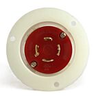 Techspan L16-20MI 20A Red Twisting Flanged Inlet
