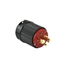 Techspan L16-20P 20A Red Twisting Male Plug