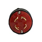 Techspan L16-30P 30A Red Twisting Male Plug
