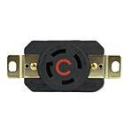 Techspan L16-30R 30A 480V Twisting Female Receptacle