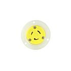 Techspan L5-20FO 20A Yellow Twisting Flanged Outlet