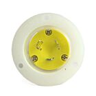 Techspan L5-20MI 20A Yellow Twisting Flanged Inlet
