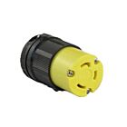 Techspan L5-30C 30A Yellow Twisting Female Connector
