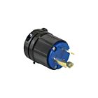 Techspan L6-30P 30A Blue Twisting Male Plug