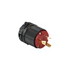 Techspan L8-20P 20A Red Twisting Male Plug