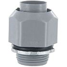 Techspan NMSC75 Grey 3/4" Liquid Tight Screw-On Straight Non-Metallic Connector