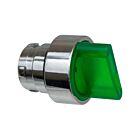 Techspan PB-BK123 10A Green 2 Position Illuminated Selector Switch