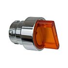 Techspan PB-BK125 10A Amber 2 Position Illuminated Selector Switch