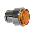Techspan PB-BW15 10A Amber Projecting Push Button Spring Return for Incandescent Bulbs