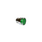 Techspan PB-BW33 10A Green Flush Push Button Spring Return for Incandescent Bulbs