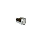 Techspan PB-BW37 10A Clear Flush Push Button Spring Return for Incandescent Bulbs