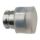Techspan PB-BW57 10A Clear Flush Head Spring Return Comes with Boot