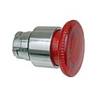 Techspan PB-BW64 10A Illuminated Mushroom Head 40Mm