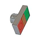 Techspan PB-BW9 10A Green/Amber/Red Double Headed Push Button