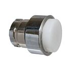 Techspan PB-BWL11 10A White Illuminated Projecting Push Button Spring Return