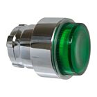 Techspan PB-BWL13 10A Green Illuminated Projecting Push Button Spring Return