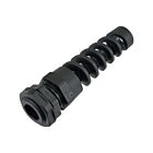Techspan RFC11AA Black Nylon Cord Grips with Strain Relief