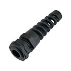 Techspan RFC11AR Black Nylon Cord Grips with Strain Relief