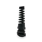 Techspan RFC13NR Black 1/2" Npt Nylon Cord Grips with Strain Relief