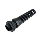 Techspan RFC16NR Black 1/2" Npt Nylon Cord Grips with Strain Relief