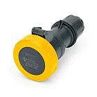 Techspan SCA320C4W 20A Yellow Pin and Sleeve Connector