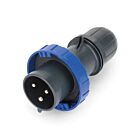 Techspan SCA320P6W 20A Blue Pin and Sleeve Plug