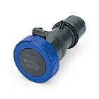 Techspan SCA420C9W 20A Blue Pin and Sleeve Connector