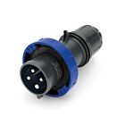 Techspan SCA420P9W 20A Blue Pin and Sleeve Plug