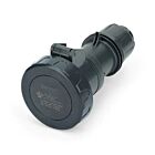Techspan SCA520C5W 20A Black Pin and Sleeve Connector