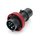 Techspan SCA520P6W 20A Red Pin and Sleeve Plug