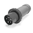 Techspan SCM3100P5W 100A Grey Pin and Sleeve Plug