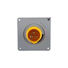 Techspan SCM320B4S 20A Yellow Pin and Sleeve Inlet