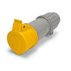 Techspan SCM320C4S 20A Yellow Pin and Sleeve Connector