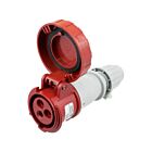 Techspan SCM320C7W 20A Red Pin and Sleeve Connector