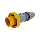 Techspan SCM320P4W 20A Yellow Pin and Sleeve Plug