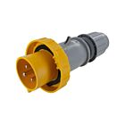 Techspan SCM330P4W 30A Yellow Pin and Sleeve Plug
