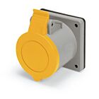 Techspan SCM330R4S 30A 125V Yellow Pin and Sleeve Receptacle