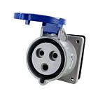 Techspan SCM330R6S 30A 277V Blue Pin and Sleeve Receptacle