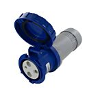 Techspan SCM360C3W 60A Blue Pin and Sleeve Connector