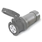 Techspan SCM360C5W 60A Grey Pin and Sleeve Connector
