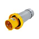 Techspan SCM360P4W 60A Yellow Pin and Sleeve Plug
