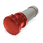Techspan SCM4100C6W 100A Red Pin and Sleeve Connector