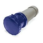 Techspan SCM4100C9W 100A Blue Pin and Sleeve Connector
