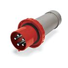Techspan SCM4100P6W 100A Red Pin and Sleeve Plug