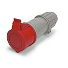 Techspan SCM420C6S 20A Red Pin and Sleeve Connector