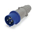 Techspan SCM420P9S 20A Blue Pin and Sleeve Plug