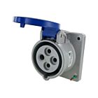 Techspan SCM420R9S 20A 250V Blue Pin and Sleeve Receptacle