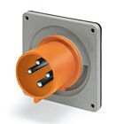 Techspan SCM430B12S 30A Orange Pin and Sleeve Inlet