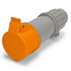 Techspan SCM430C12S 30A Orange Pin and Sleeve Connector